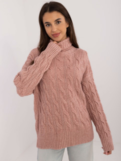 Sweter AT SW model 20470295 ciemny różowy - FPrice