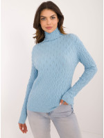 Sweter AT SW  jasny niebieski model 20493300 - FPrice