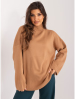 Sweter BA SW model 19676047 camelowy - FPrice