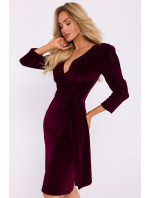 Made Of Emotion Dress M829 Maroon