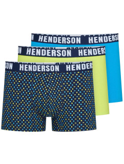 Pánské boxerky 3 pack 42255 Jet - HENDERSON