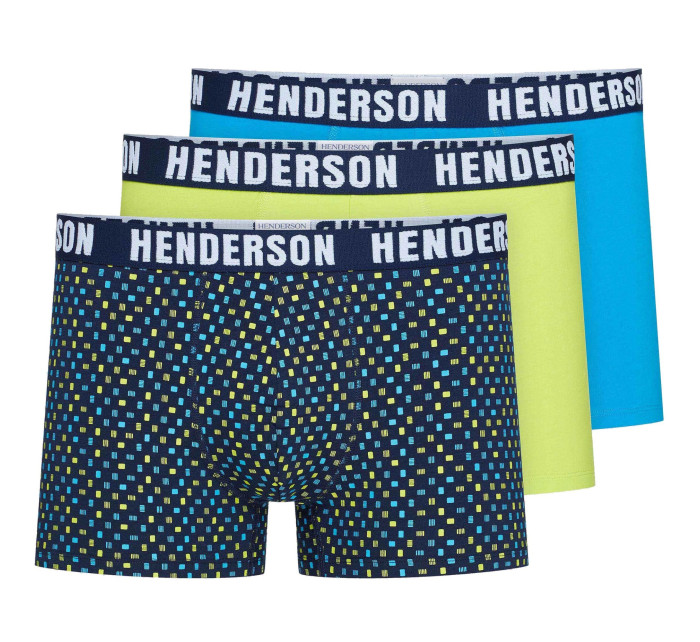 Pánské boxerky 3 pack 42255 Jet - HENDERSON