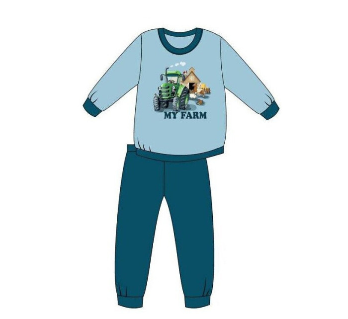 Chlapecké pyžamo Cornette Kids Boy 477/161 Farm dł/r 86-128