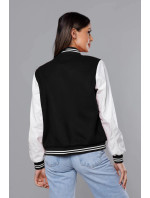 Černá dámská bunda typu bomber model 18141012 - J.STYLE