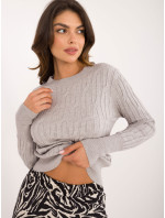 Sweter AT SW 2338 2.00 szary