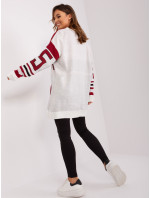 Sweter BA SW model 18725505 bordowy - FPrice