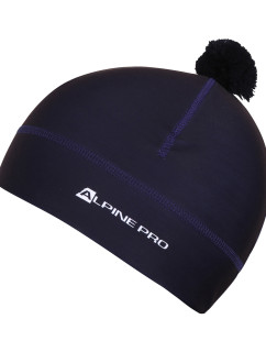 Funkční čepice s bambulí ALPINE PRO ABERE navy