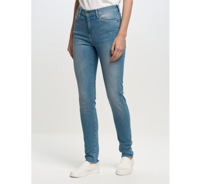 Big Star Skinny kalhoty 115490 Light Denim-172