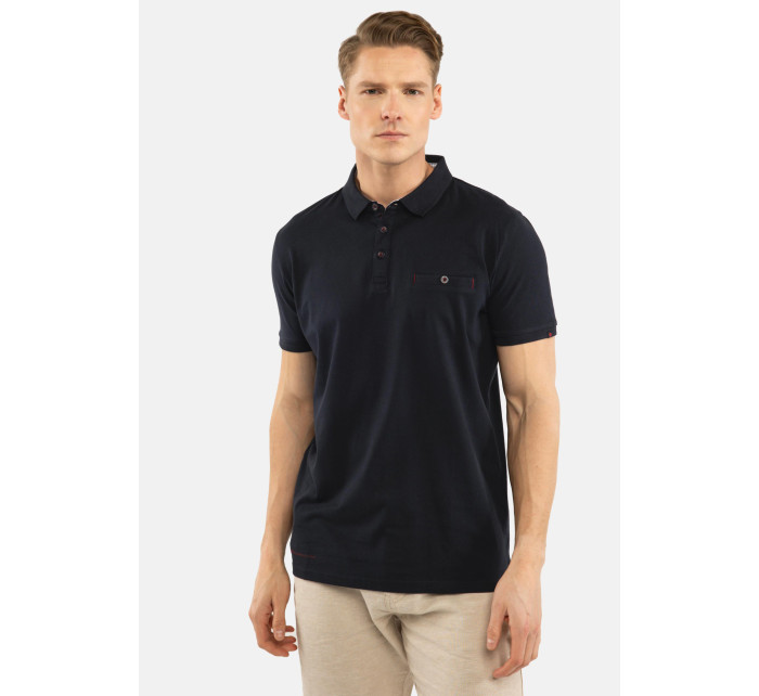 Tričko Volcano Polo O-DYLAN Navy Blue