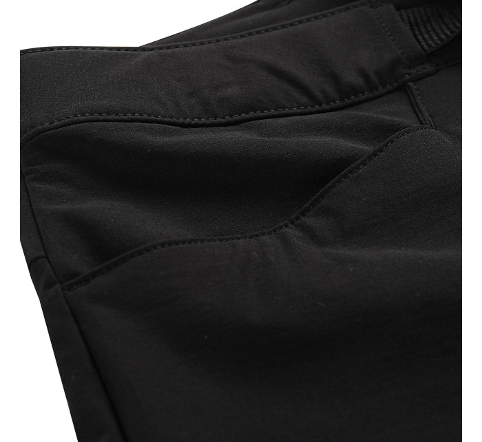 Dámské softshellové kalhoty s dwr úpravou ALPINE PRO AKANA black