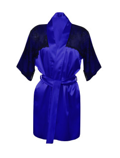 DKaren Housecoat Barbara Blue