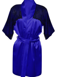 DKaren Housecoat Barbara Blue