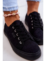 Openwork Sneakers BIG STAR JJ274064 Black