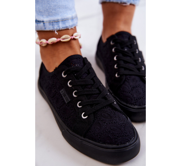 Openwork Sneakers BIG STAR JJ274064 Black