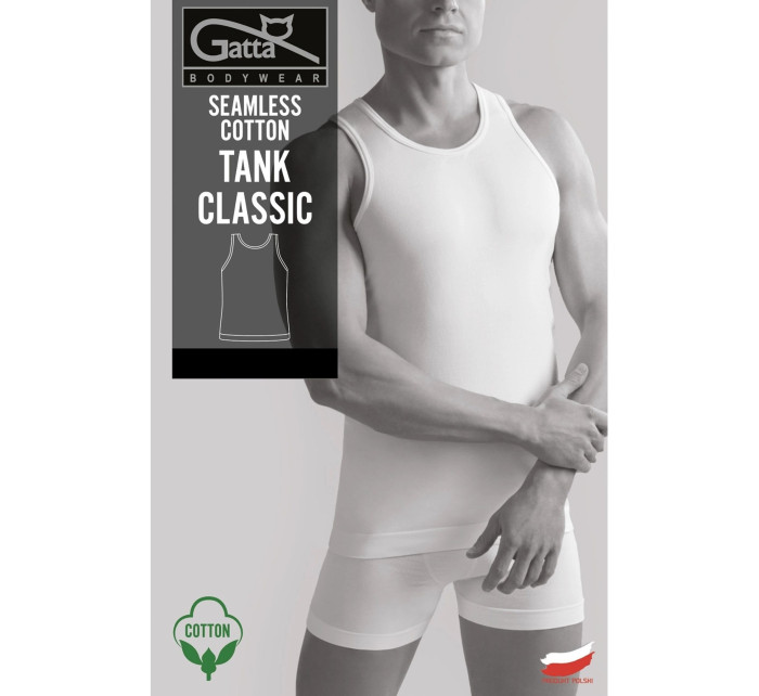 Pánský nátělník Tank classic 2407s black - GATTA