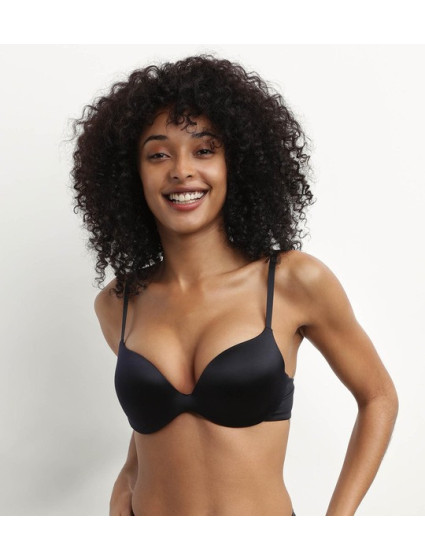 Dámská push up podprsenka DIM COMFORT PUSH UP BRA - DIM - černá