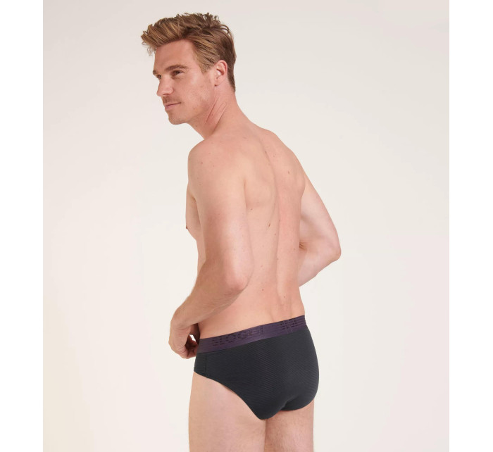 Pánské slipy EVER Cool Brief 2P - BLACK - černé 0004 - SLOGGI