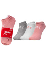 Puma 3Pack Ponožky 887497 Růžová/šedá/bílá