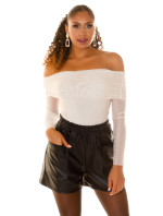 Sexy Musthave faux leather shorts