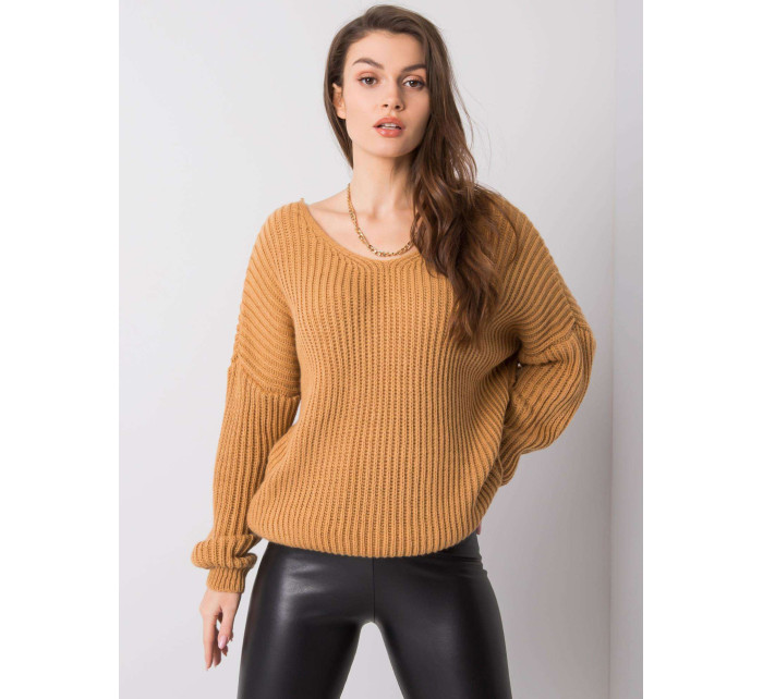 Jumper TW SW BI model 20748246 camel - FPrice