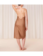 Dámská noční košile Silky Sensuality J NDW 01 X - BROWN - sv. hnědá 6403 - TRIUMPH