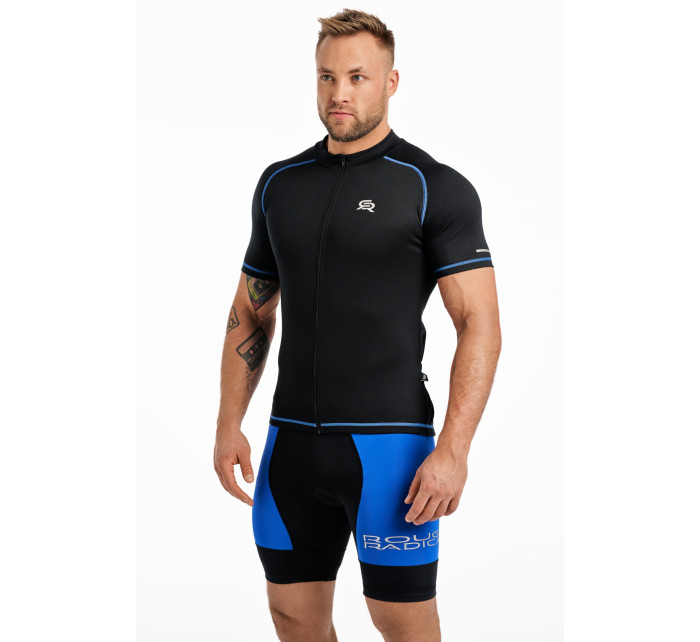 Tričko Rough Radical Cross Sx Black/Blue