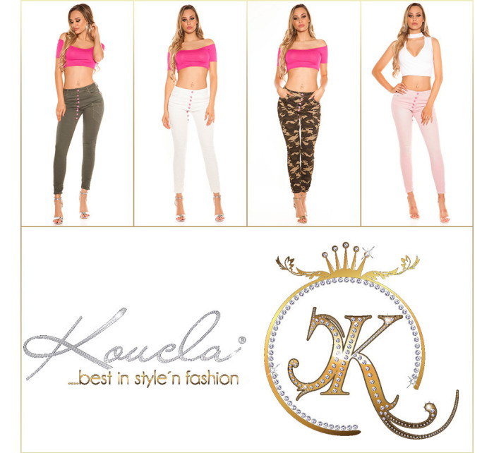 Trendy Koucla skinnies w. lower crotch