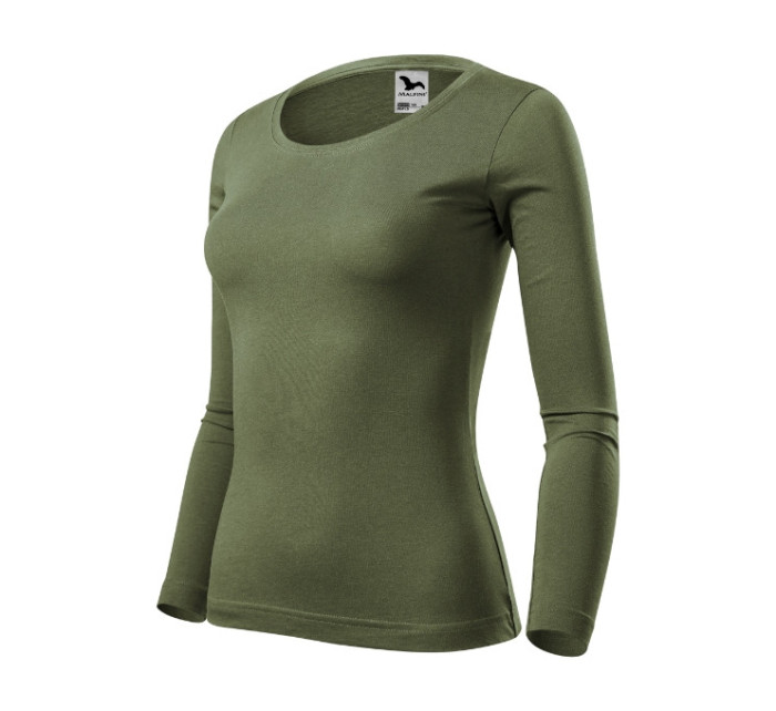 Fit-T LS triko dámské khaki