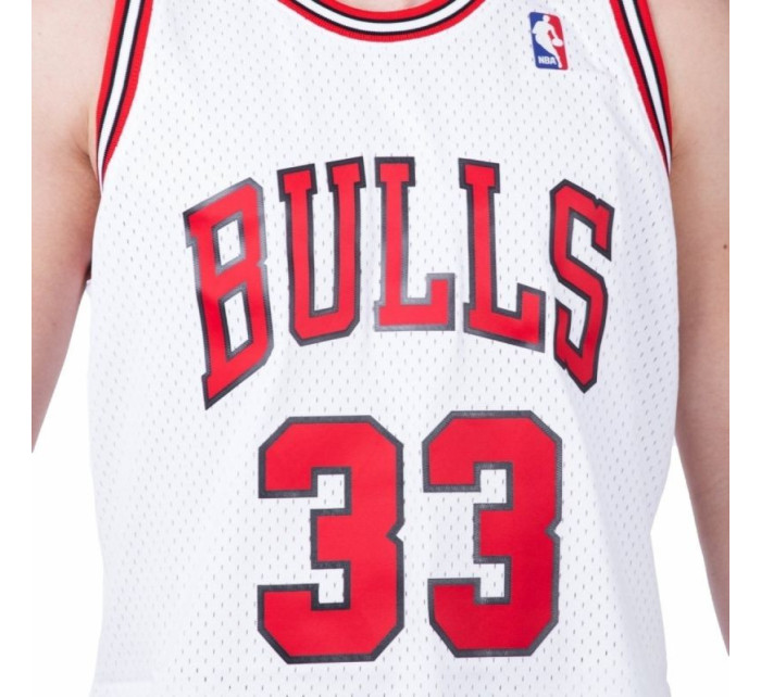 Mitchell & Ness Chicago Bulls NBA Home Swingman Jersey Bulls 97-98 Scottie Pippen M SMJYAC18054-CBUWHIT97SPI pánské