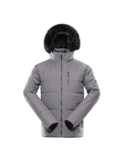 Pánská zimní bunda s membránou ptx ALPINE PRO LODER frost gray