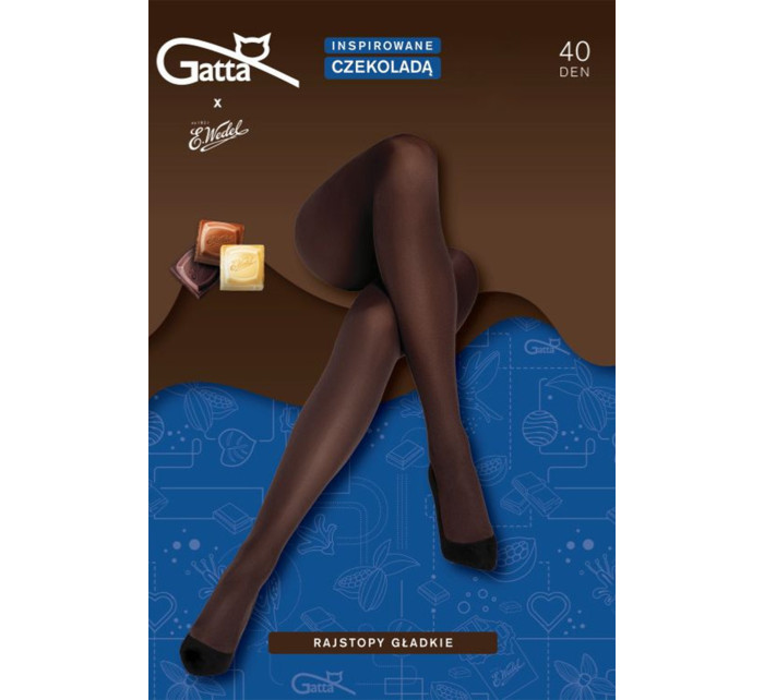 Gatta Tights Microfibre 40 DEN kolor:dark choco