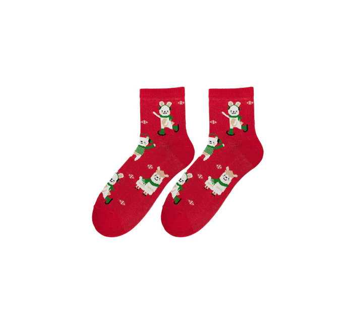 Dámské ponožky Bratex 2988 X-Mass Socks 36-41