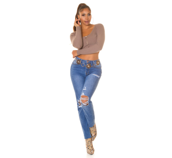 Sexy Highwaist Look Jeans model 19636325 - Style fashion