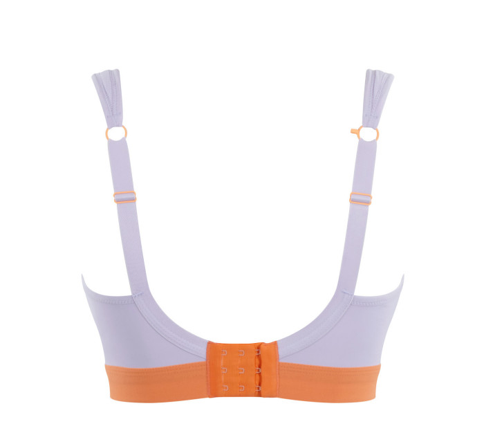 Sportovní podprsenka Non Wired Bra 7341B fialovo/orange - Panache