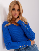 Sweter PM SW model 18955495 ciemny niebieski - FPrice