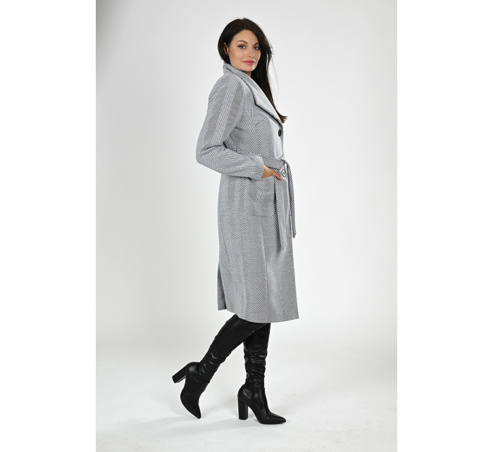 Gamstel Coat Salma Black/White