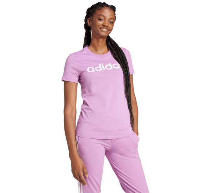 Adidas Loungewear Essentials Slim Logo Tee W IY9192