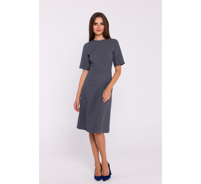 Stylove Šaty S373 Grey