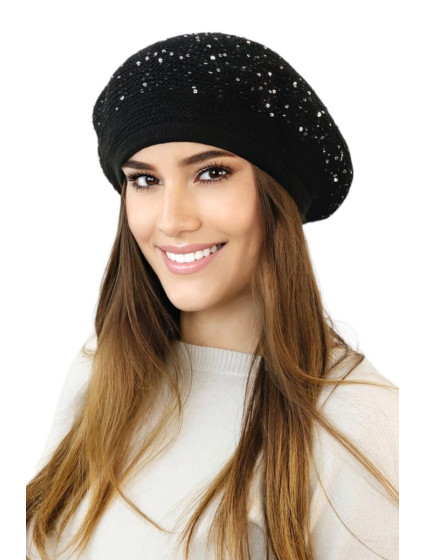 Beret model 19646480 Black - Kamea