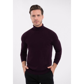 Sweater model 20675310 Burgundy Melange - Volcano