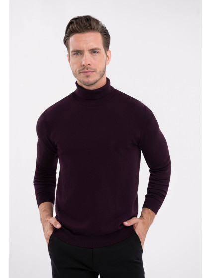 Sweater model 20675310 Burgundy Melange - Volcano