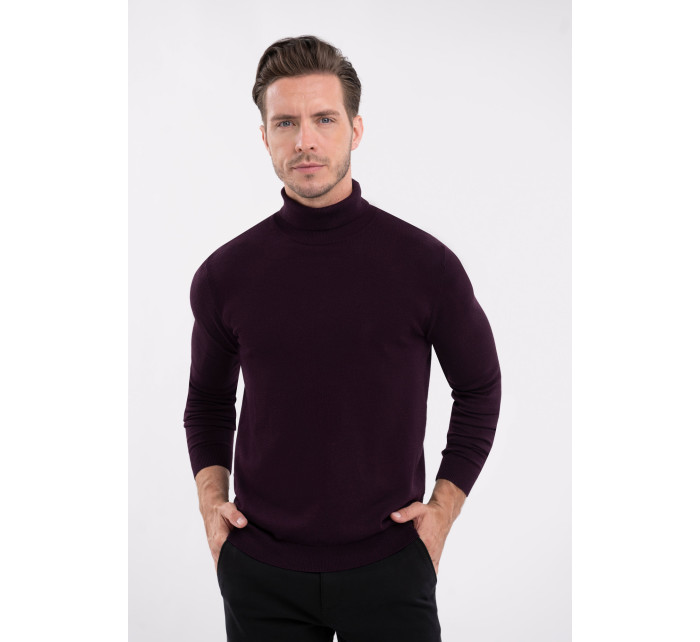 Sweater model 20675310 Burgundy Melange - Volcano