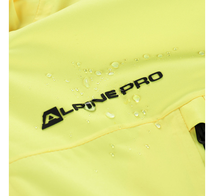 Pánská lyžařská bunda s membránou ptx ALPINE PRO GAES nano yellow