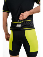 Tričko Rough Radical Cross Sx Black/Lime