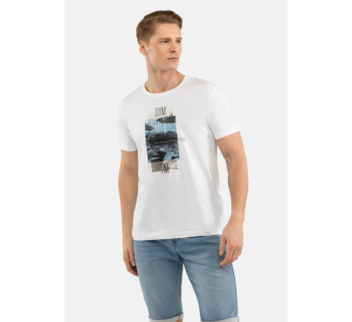 Volcano T-Shirt T-Ros White