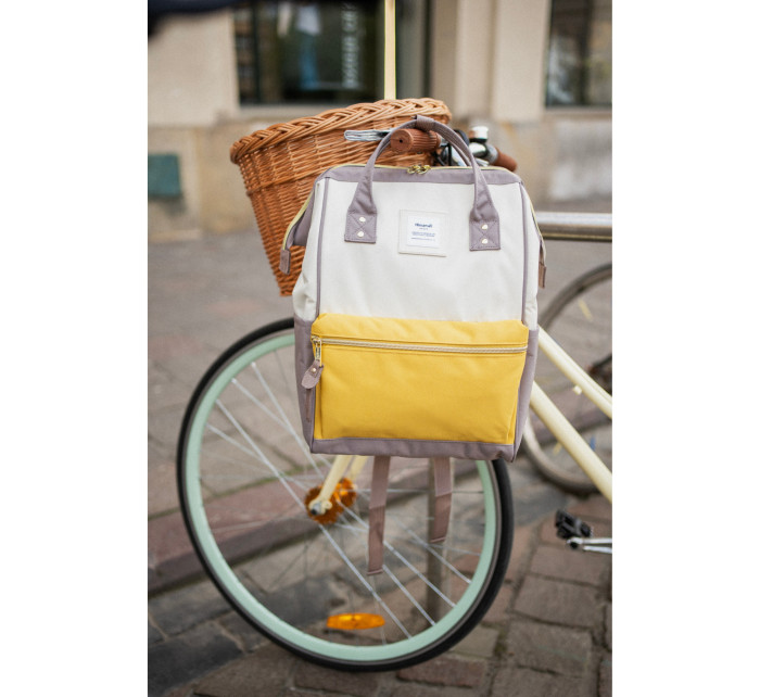 Batoh Himawari tr23184-8 Dark Beige/Ecru/Mustard