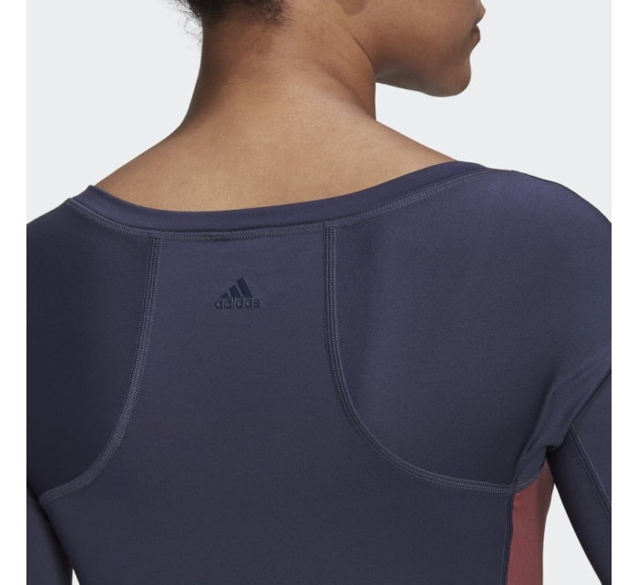 tričko adidas Yoga For Elements Top HD9544 Purple