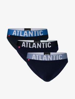 Pánské slipy ATLANTIC Sport 3Pack - modré