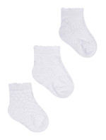 Dívčí ponožky 3pack White model 17179175 - Yoclub