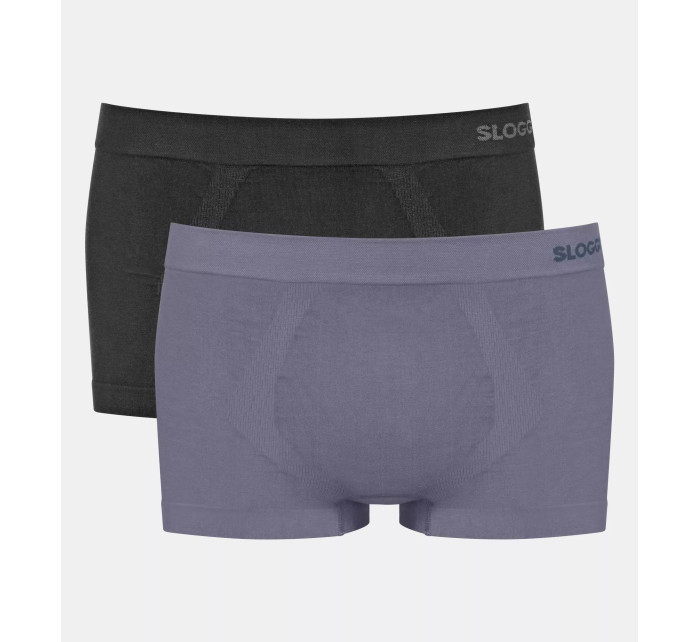 Pánské boxerky GO Smooth Hipster C2P - BLACK - černé 0004 - SLOGGI